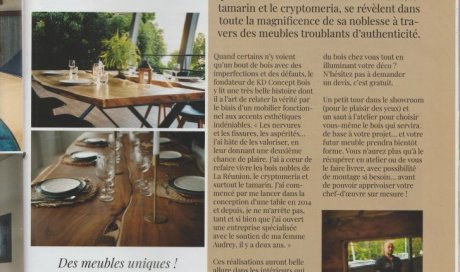 KD CONCEPT BOIS article MAISONS CREOLES n°138